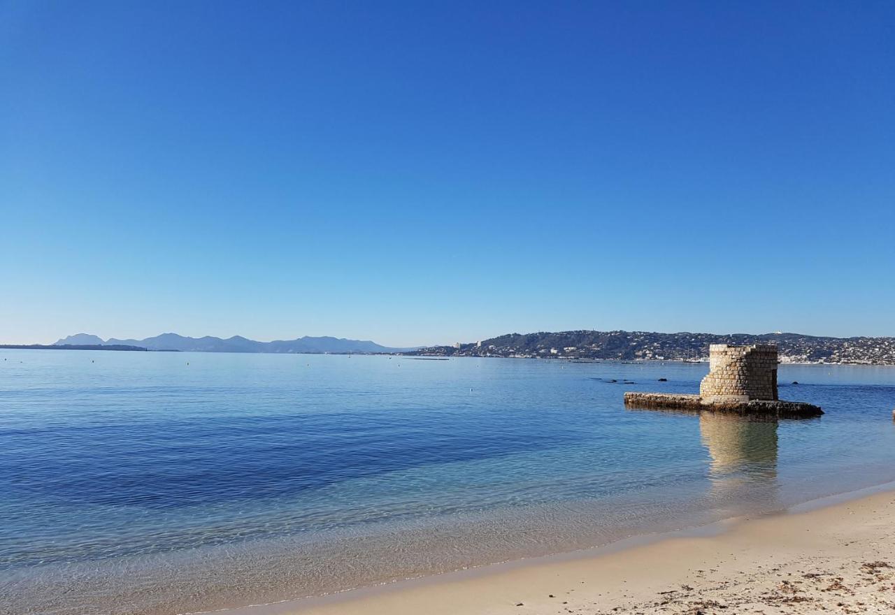 Appartement 2 Pieces, Renove, 2 Piscines+Tennis, Mer, Climatisation Antibes Eksteriør bilde