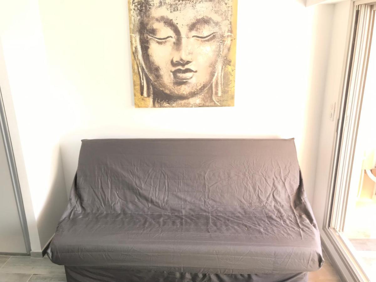 Appartement 2 Pieces, Renove, 2 Piscines+Tennis, Mer, Climatisation Antibes Eksteriør bilde
